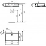 Умывальник подвесной Ideal Standard Extra T372601